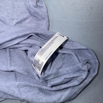 Eileen Fisher NWT $128 Top Size XS Organic Linen Blend Pale Purple Lightweight
