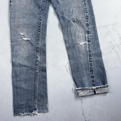 Levis 501 Big E Vintage 60s Redline Selvedge USA XX 1960s Jeans 66 Act 26x31