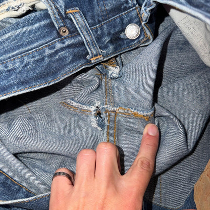 Levis 501 Big E Vintage 60s Redline Selvedge USA XX 1960s Jeans 36x32 Act 34x28