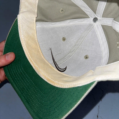 Nike Vintage Hat Cap Strap Back Swoosh Mesh Panel Tailwind Mens 90s Basic