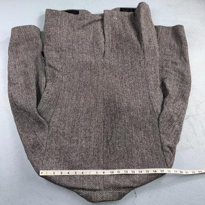 Harris Tweed Stafford Vintage 40 Blazer Gray Herringbone Wool Sport Coat USA