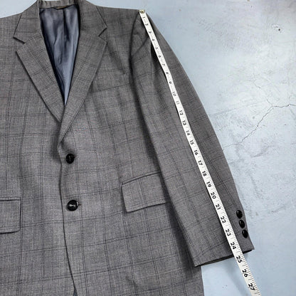VTG Mens 2 PC Suit 38 Jacket Coat Pants Gray Rockabilly 60s 1960s Petrocelli