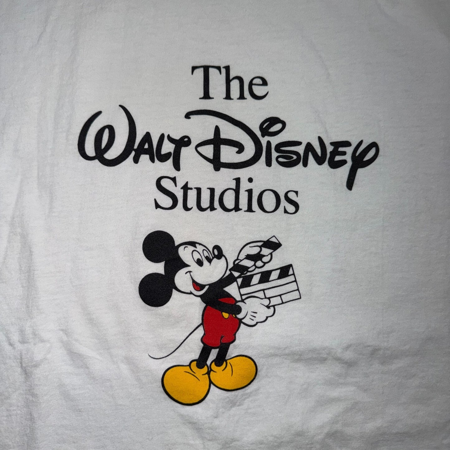 Disney Walt Mickey Mouse Studios World VTG T Shirt 80s XL USA Graphic Cute Tee