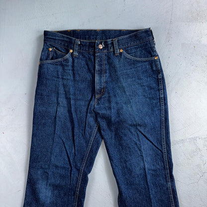 VTG 70s Sears Roebucks Jeans 34x30 Mens USA Rockabilly Dark Rockabilly Scovill
