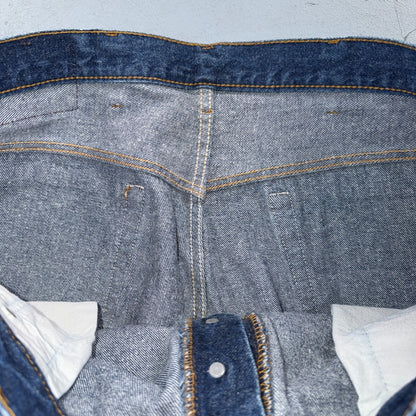 Levis 501 Vintage 80s USA XX Straight Leg Jeans Blue Dark Wash 40x34 Act 38x30