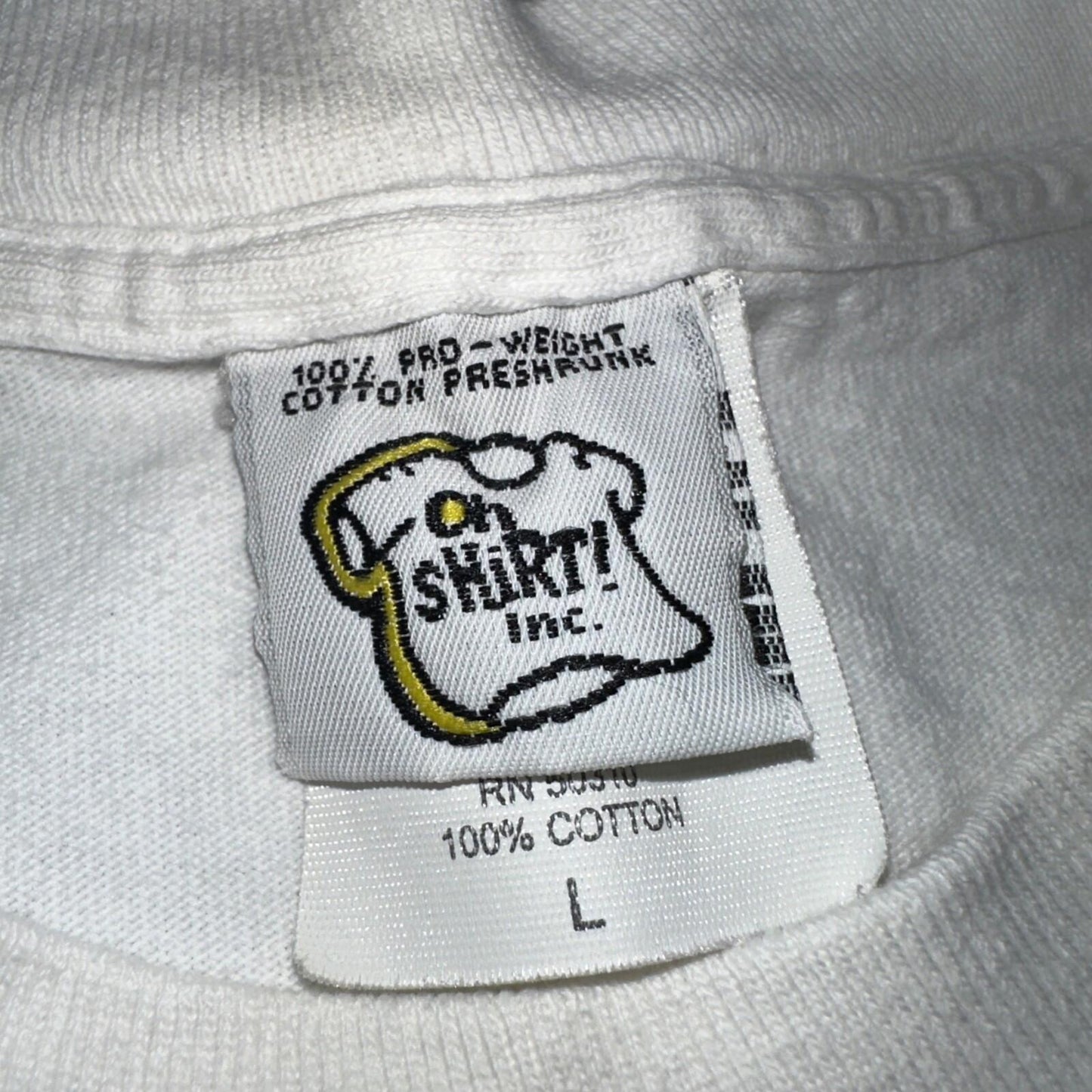 Circuit Breakers VTG T Shirt 90s Single Stitch Sun Electric Graphic Large White