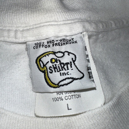 Circuit Breakers VTG T Shirt 90s Single Stitch Sun Electric Graphic Large White