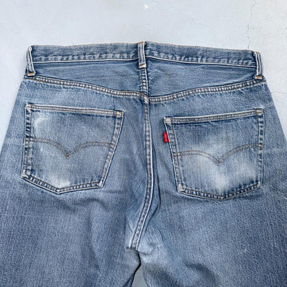 Levis 501 Vintage 70s SS Redline Selvedge USA XX Jeans Light Wash 38x33 Ac 35x29