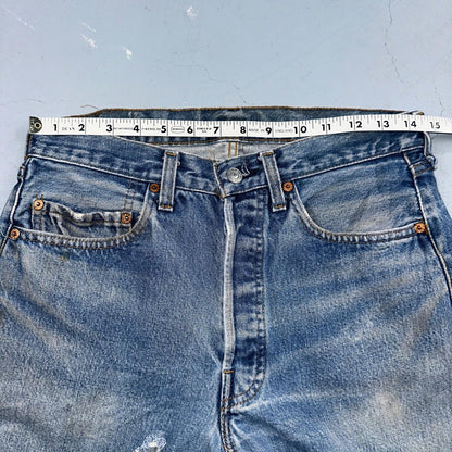 Levis 501 Vintage 80s Redline Selvedge USA XX Jeans Med Wash 32x36 Act 29x32