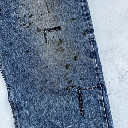 Levis 501 Vintage 70s SS Redline Selvedge USA XX Jeans Med Wash 48x30 Act 43x26