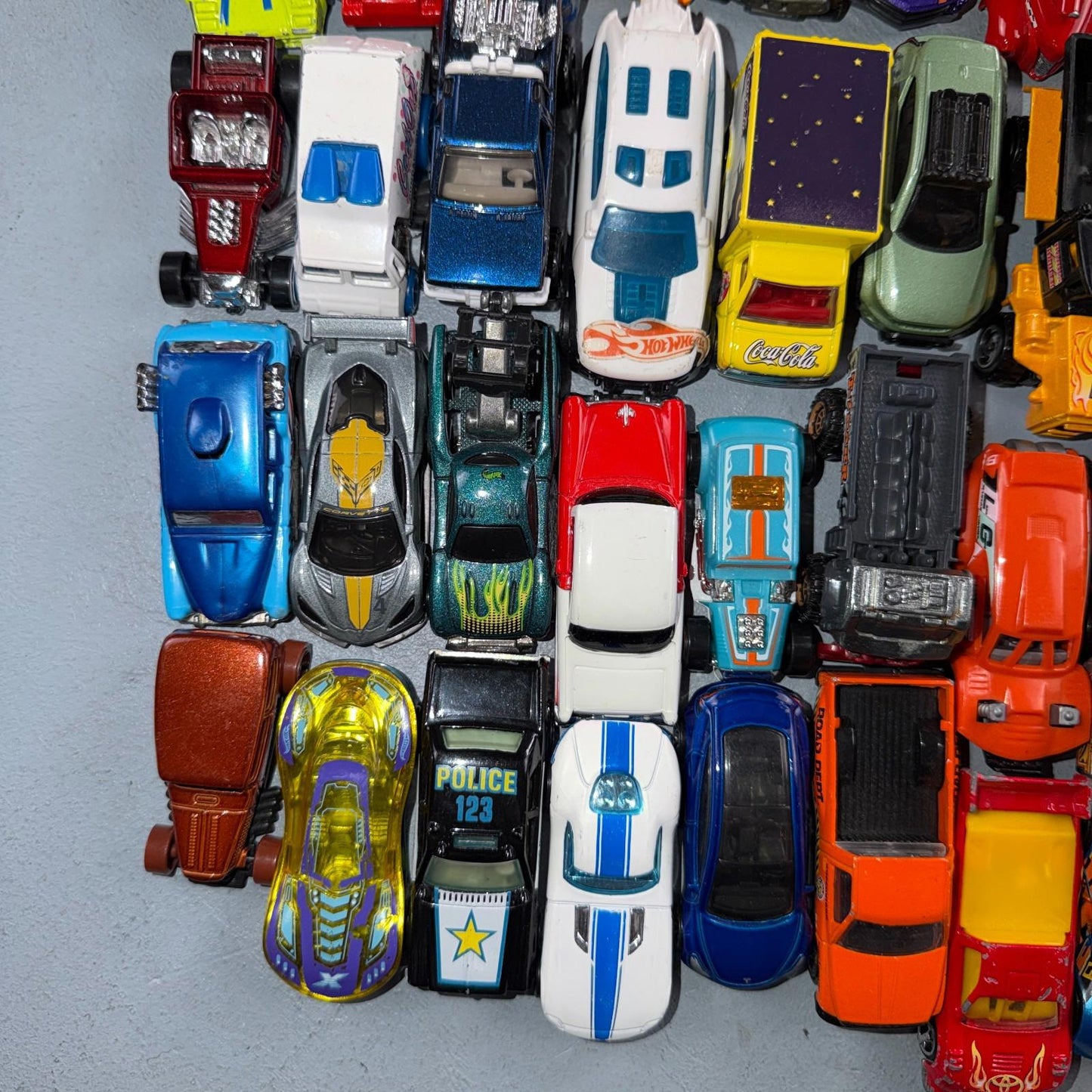 Hot Wheels Lot of 44 VTG See Photos Cadillac Lamborghini Sports Cars Collect