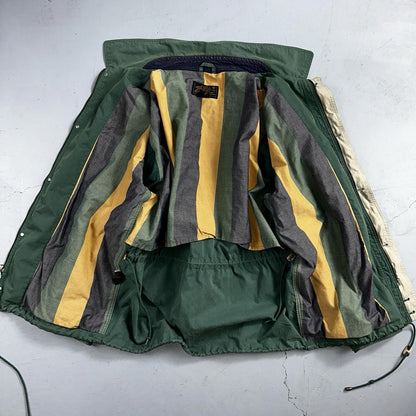 Eddie Bauer VTG Jacket L Full Zip Garden Chore Faded 1980s 80s Rare Coat Hiking