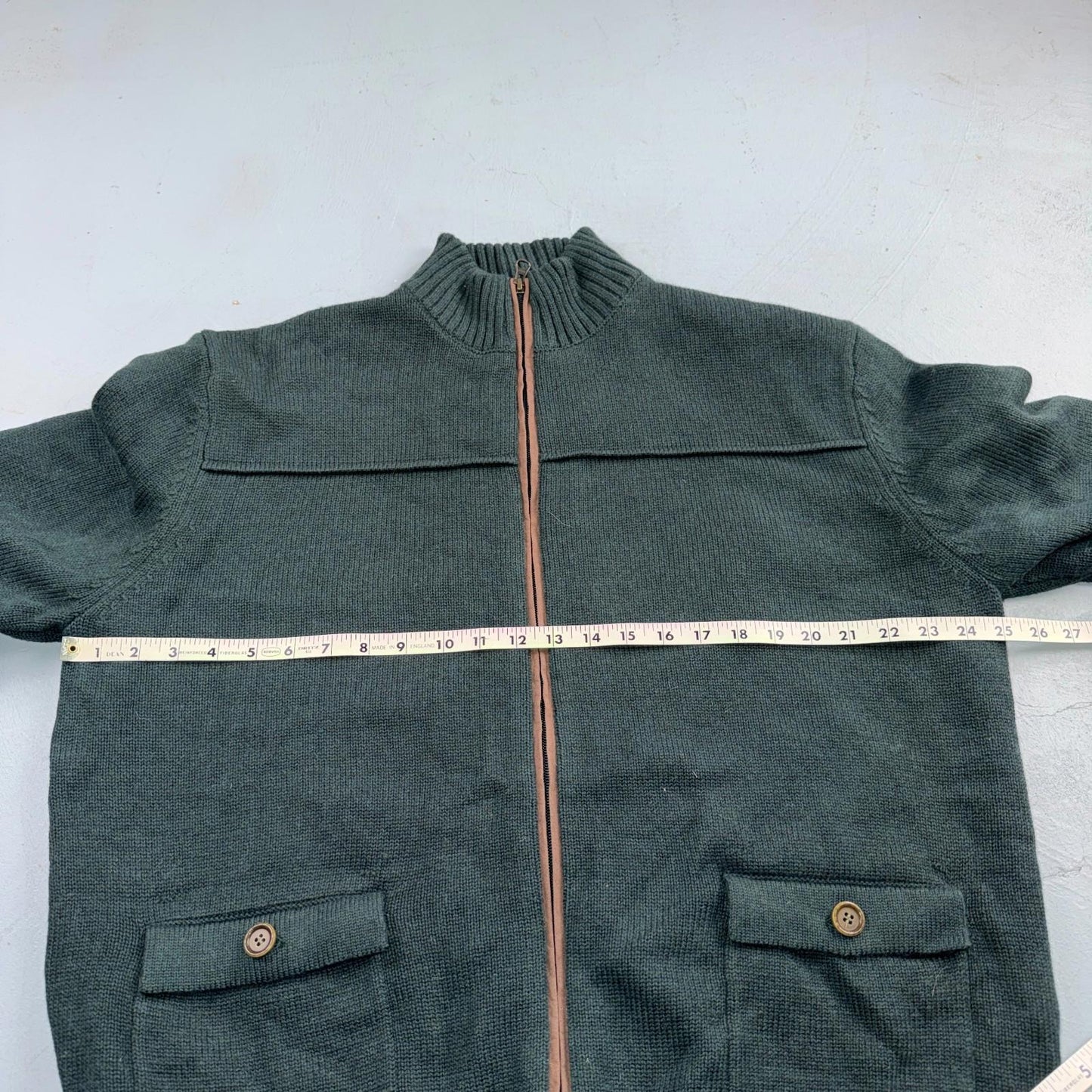 Beretta Techno Windshield Zip Up Sweaters Hunting Men's XL Green