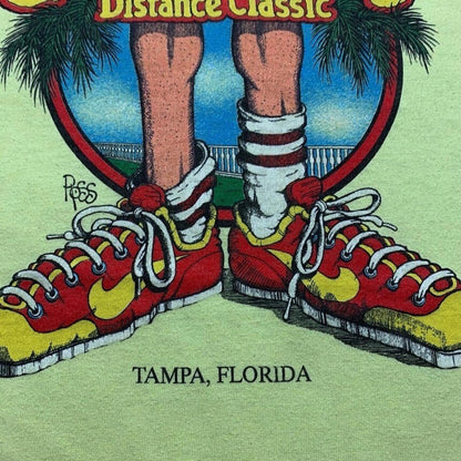 Vintage Nike T Shirt USA Rare Florida Ross Geisha Gasparilla Running Long Sleeve
