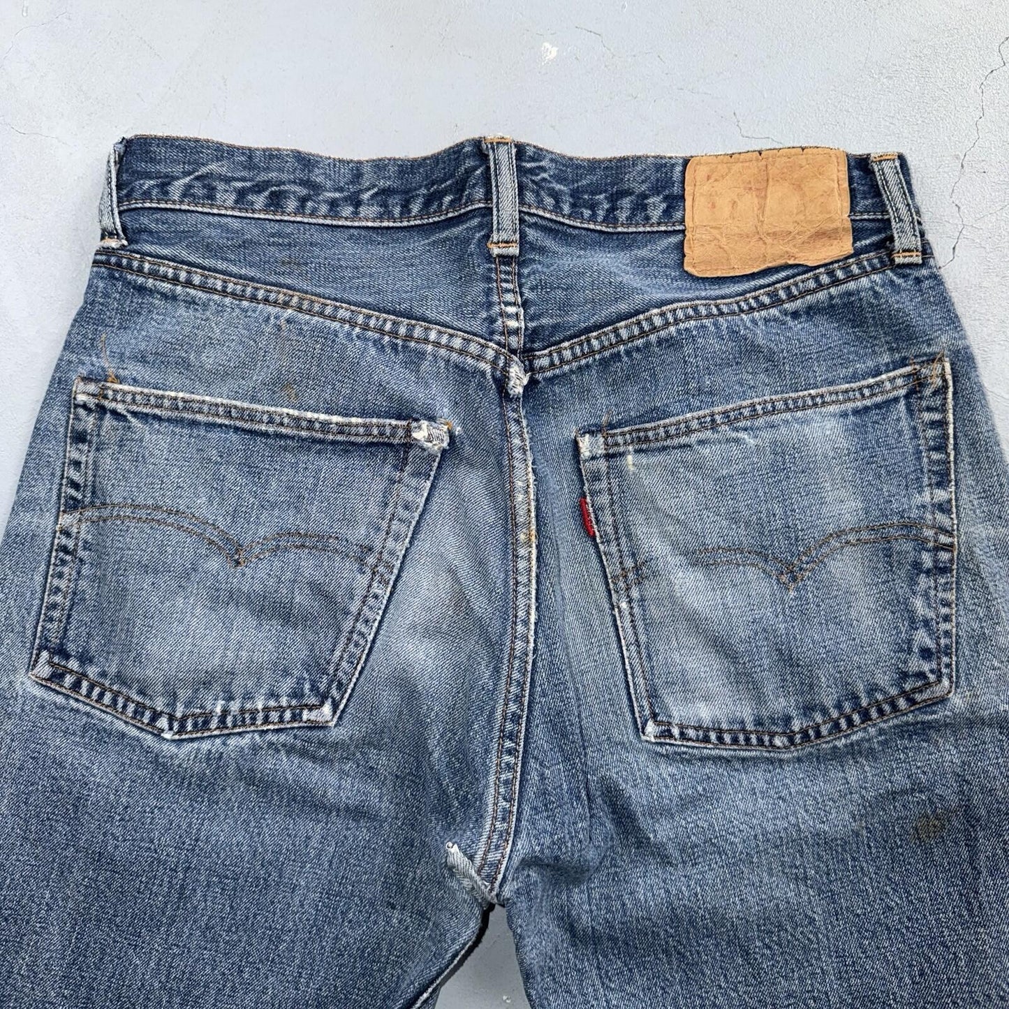 Levis 501 Big E Vintage 60s Redline Selvedge USA XX 1960s Jeans 66 Act 31x33