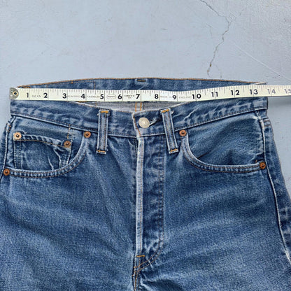 Levis 501 VTG 70s SS Redline Selvedge Jeans XX Med Wash 29x30 Act 27x28