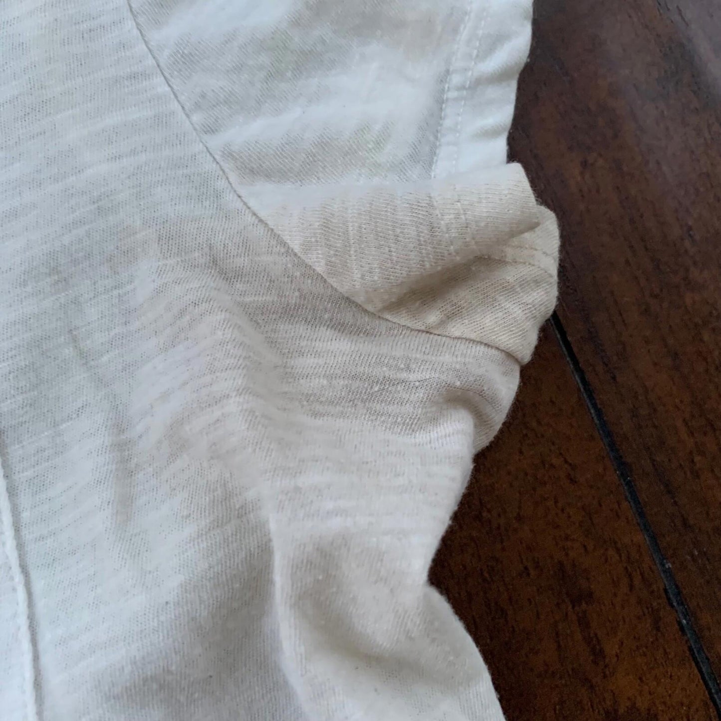 Patagonia Womens Small Basic White T Shirt Sports Gym USED Blank Nordstrom