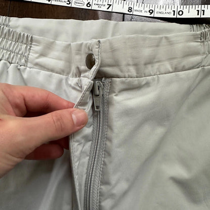 VTG GORETEX Jack Nicklaus Mens 10 Golf Pant Grey Fabric Zip Up Sports Outdoor