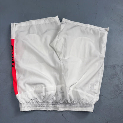 Nike Mens Athletic Gym TNNS Muscle Shorts Dri Fit White Gym Sports Small