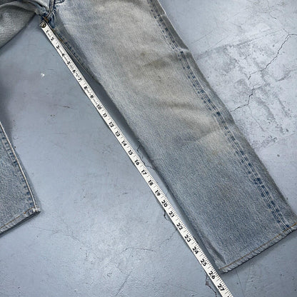 Levis 501 Vintage 80s Redline Selvedge USA XX Jeans Light Wash 1980s Act 30x26