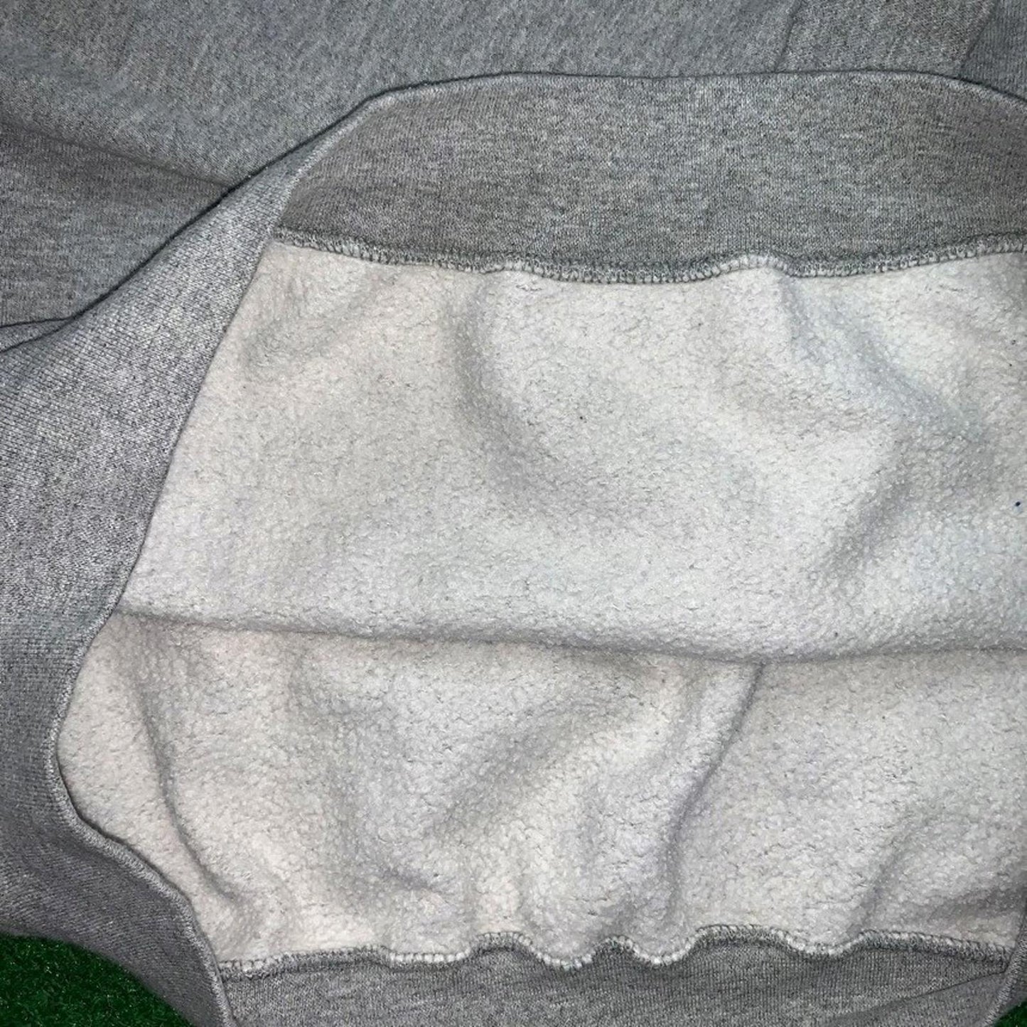 Nike Vintage Crewneck Sweater Gray Center Swoosh Hoodie 90s Charli D'amelio