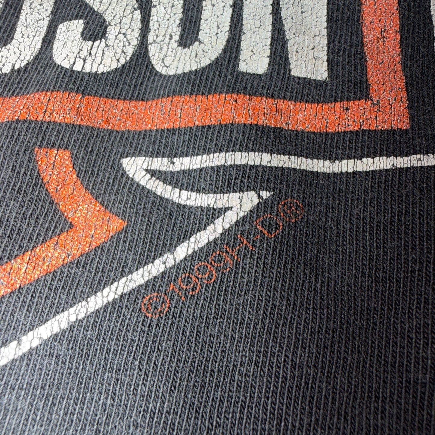 Harley Davidson Savannah Georgia Dealer T Shirt Motorcycle Biker VTG 1999 USA