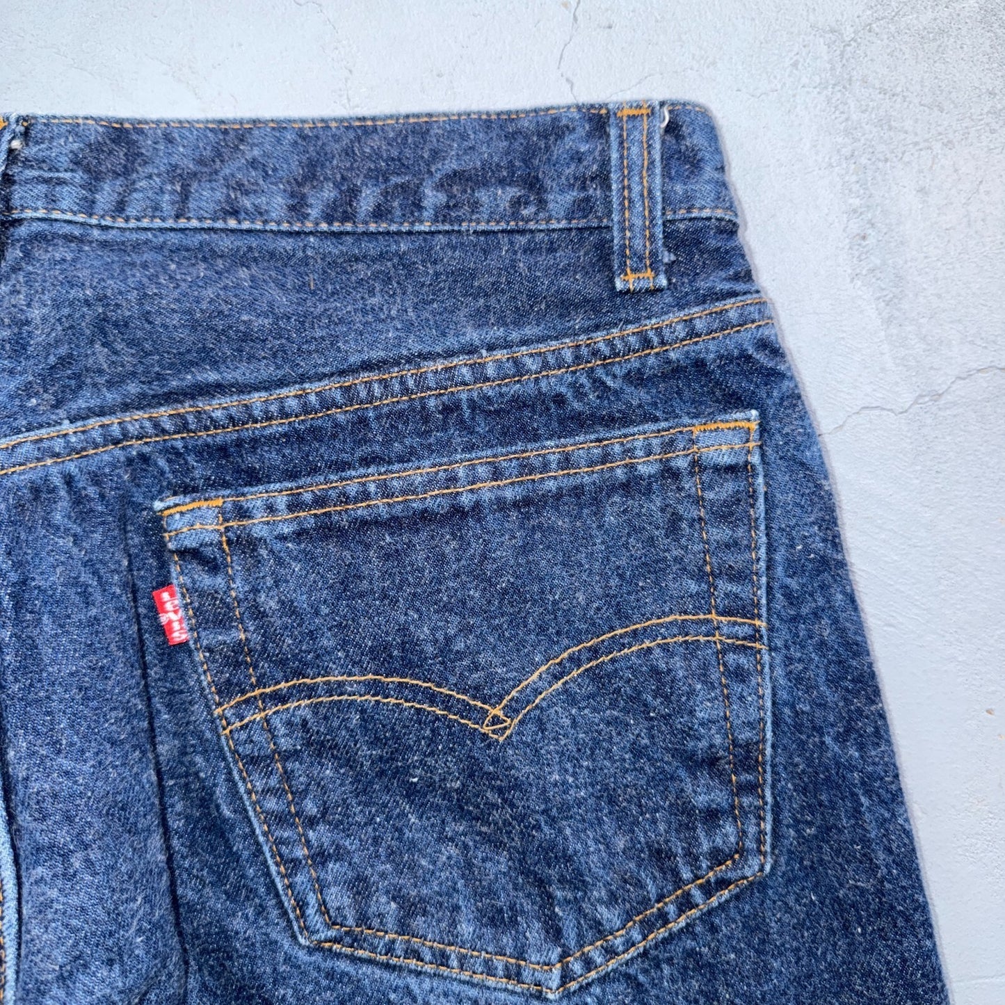 Levis 501 Vintage 80s USA XX Straight Leg Jeans Blue Dark Wash 36x30 Act 33x26