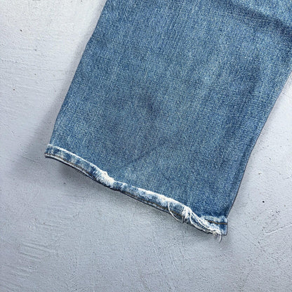 Levis 501 Vintage Y2K 90s XX Straight Leg Jeans Blue Light Wash 38x30 Act 36x30