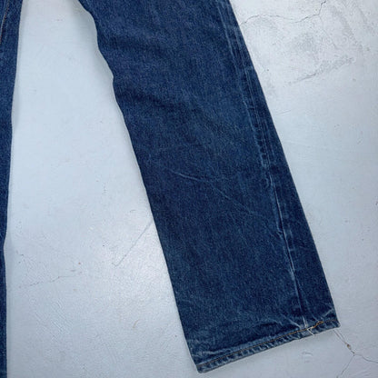 Levis 501 Vintage 80s Redline Selvedge USA XX Jeans Dark Wash 34x38 Act 31x34