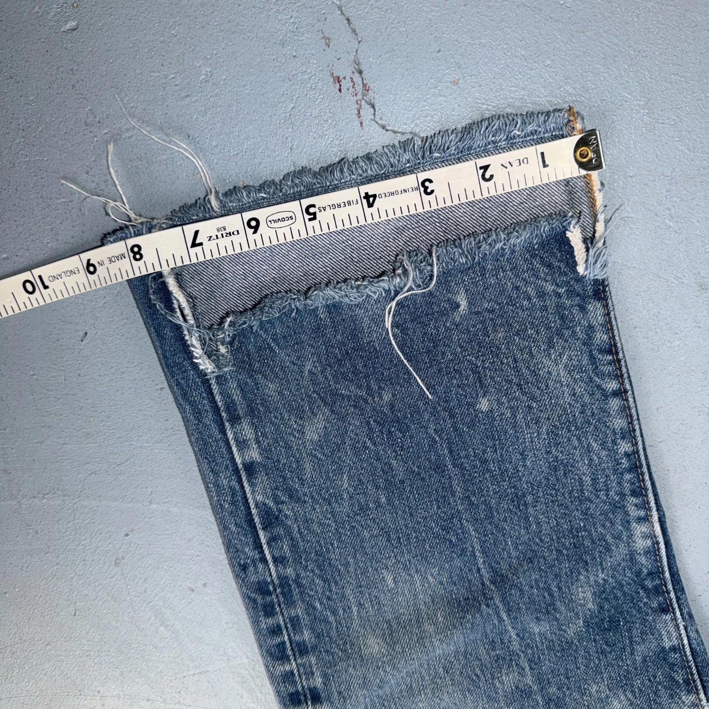 Levis 501 Vintage 80s Redline Selvedge USA XX Jeans Light Wash 30x31 Act 28x25