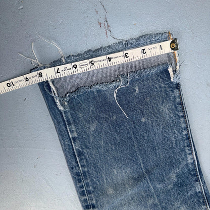 Levis 501 Vintage 80s Redline Selvedge USA XX Jeans Light Wash 30x31 Act 28x25