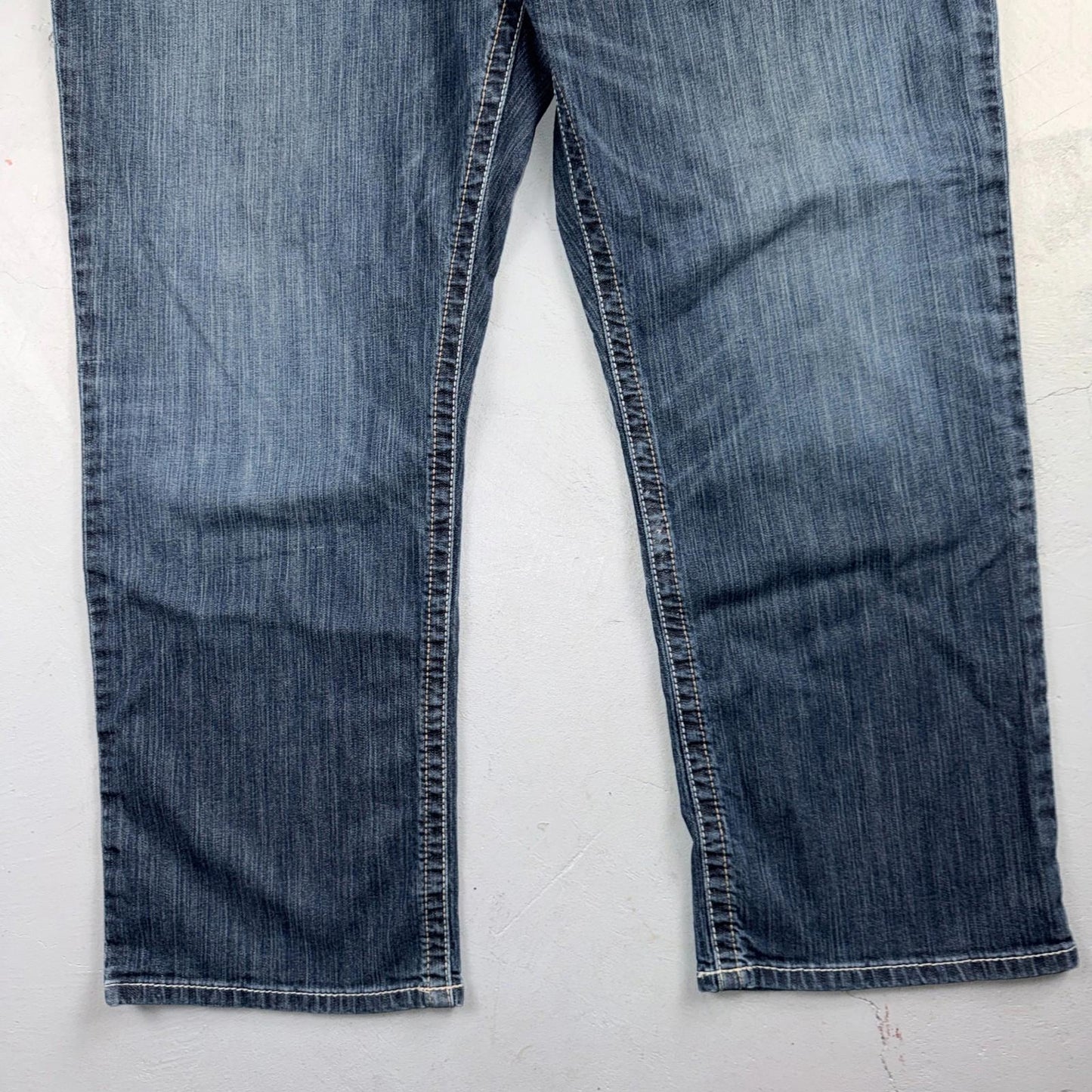 Ariat M4 FR Jeans Mens Blue Flame Resistant Cat 2 Relaxed Boot Cut 42x30 Denim
