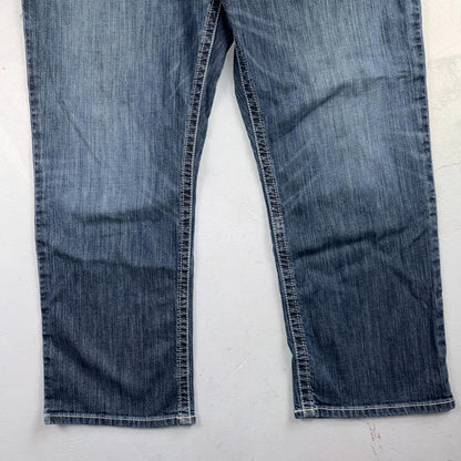 Ariat M4 FR Jeans Mens Blue Flame Resistant Cat 2 Relaxed Boot Cut 42x30 Denim