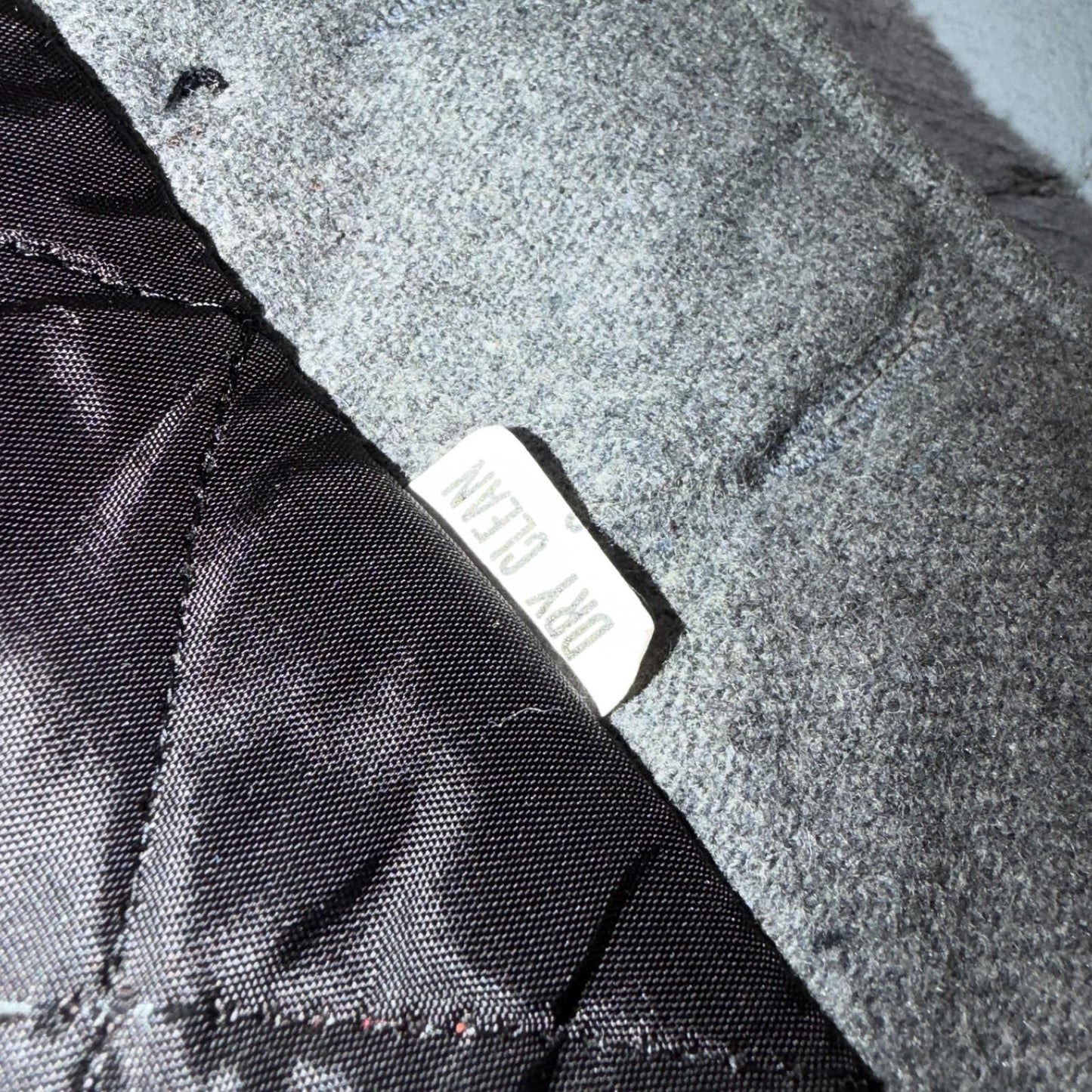 Union Made 1960s Double Breasted Coat Jacket Black Wool 2T Size 2 Toddler Hat