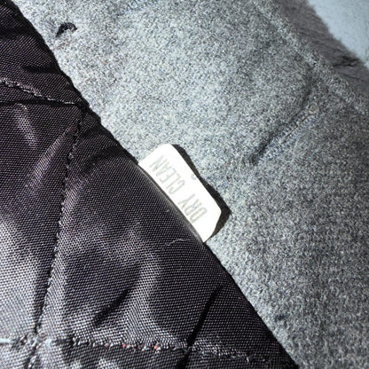 Union Made 1960s Double Breasted Coat Jacket Black Wool 2T Size 2 Toddler Hat
