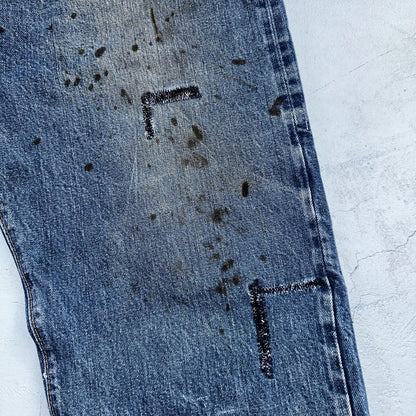 Levis 501 Vintage 70s SS Redline Selvedge USA XX Jeans Med Wash 48x30 Act 43x26