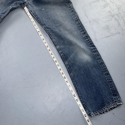 Levis 501 Big E Vintage 60s Redline Selvedge USA XX 1960s Jeans 66 Act 28x28