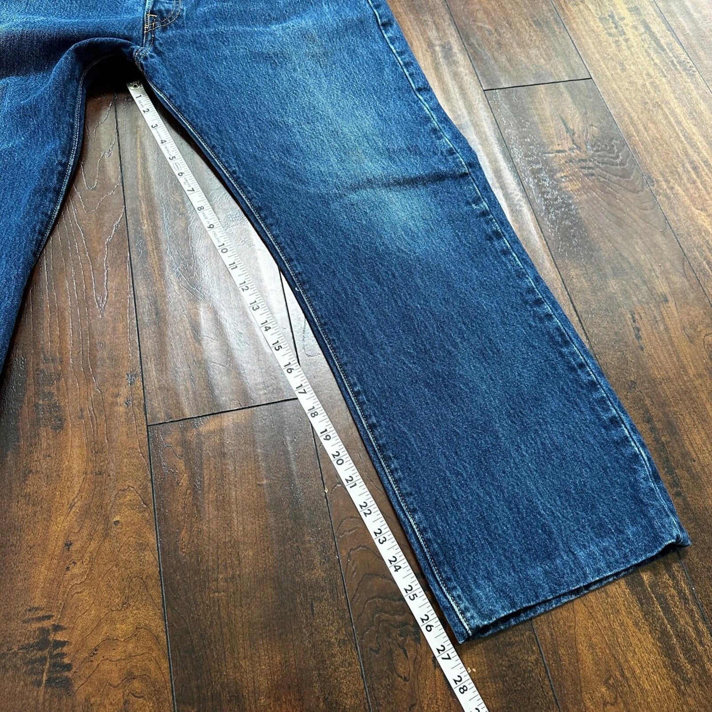 Levis 501 Vintage Y2K Straight Leg XX 2000s Jeans 38x30 Med Wash Act 36x27