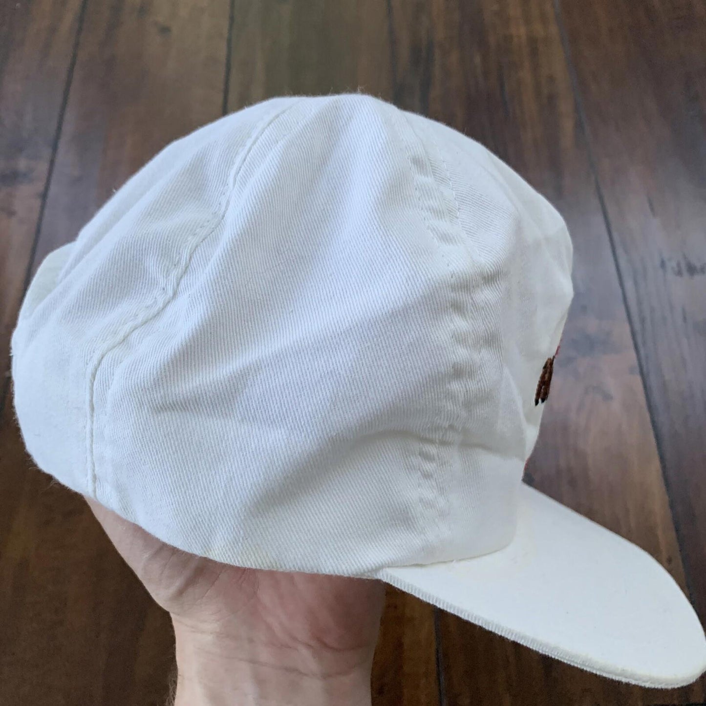 Hard Rock Cafe Vintage Hat Cap Snapback White Bike 90s Puerto Vallarta Cool