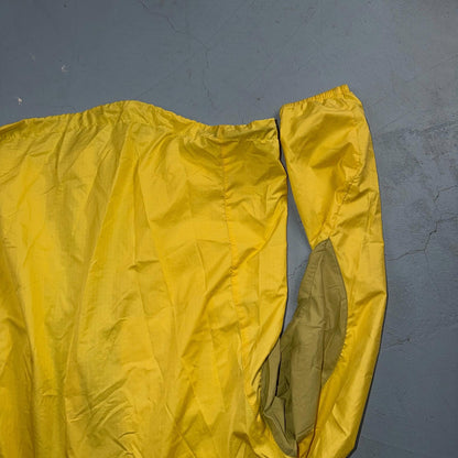 Patagonia Womens Jacket Yellow Medium Velocity Shell Windbreaker 90s VTG Hiking