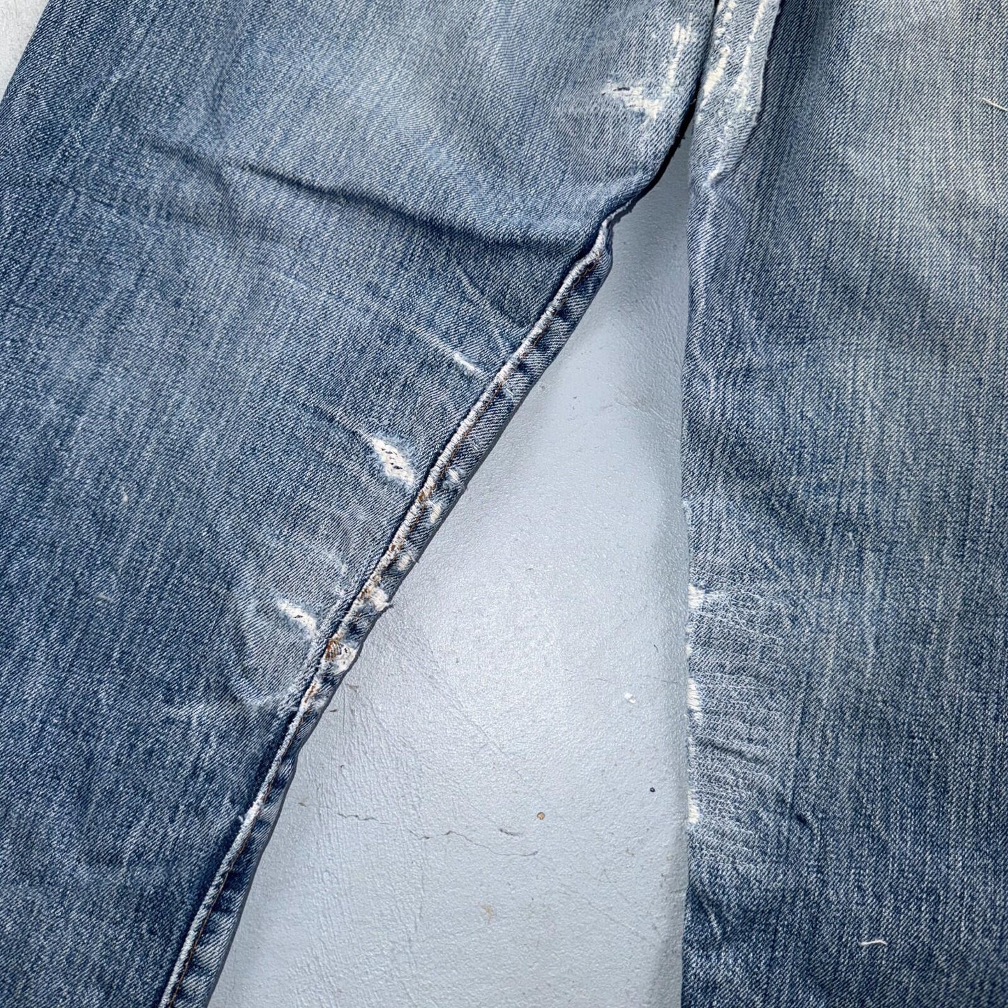 Levis 501 Vintage 70s SS Redline Selvedge USA Jeans Light Wash XX Act 31x26