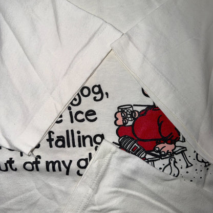 Jogger Funny Quote 90s XL VTG T Shirt Single Stitch Ice Cup Running Marathon