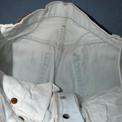 Levis 501 Vintage 90s USA XX Straight Leg Jeans Blue Light Wash 31x34 Act 29x33