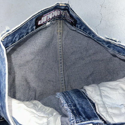 JNCO Jeans Y2K Vintage Endangered Species Collection Rhino Size 30 Grunge 28x25