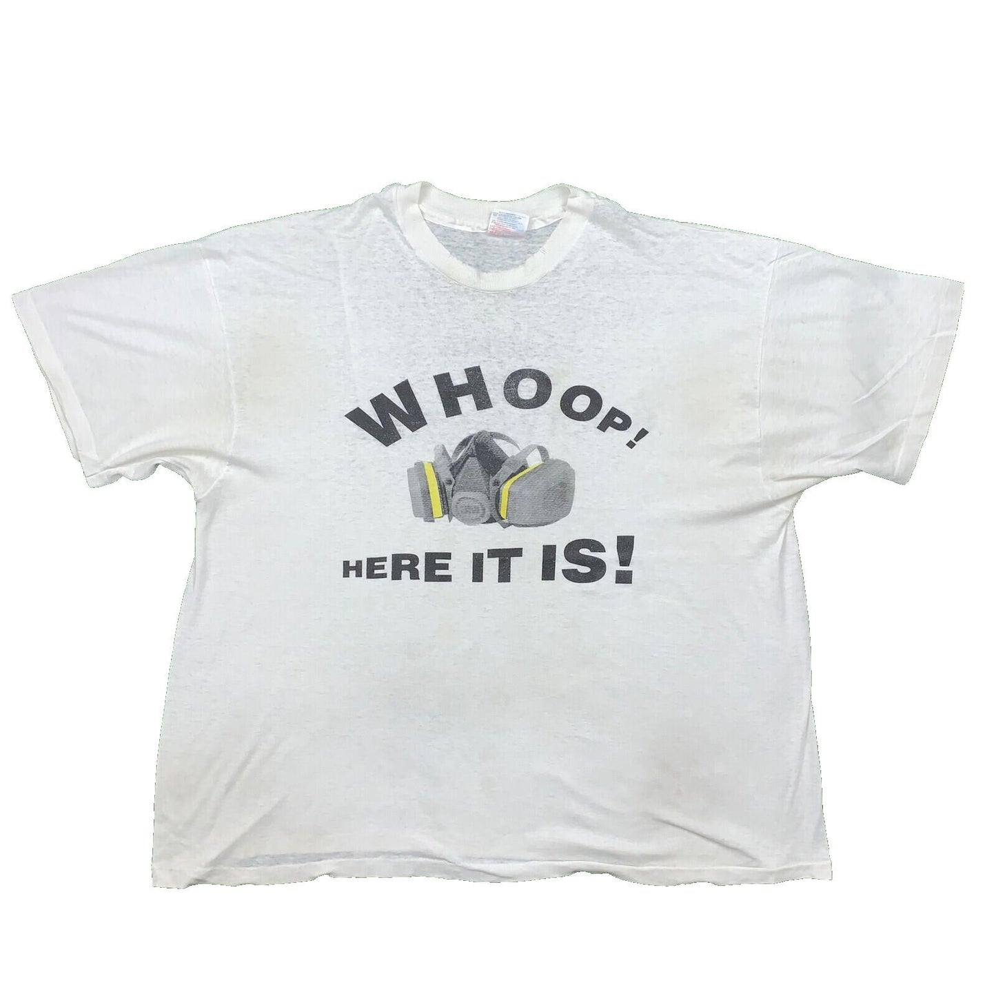 Whoops Here It Is Vintage T Shirt Freaknik Rap Nirvana Grunge Straight Edge Mask