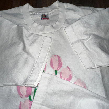Sisters Oregon Flowers Vintage T Shirt 90s Single Stitch FOTL Love Family PDX