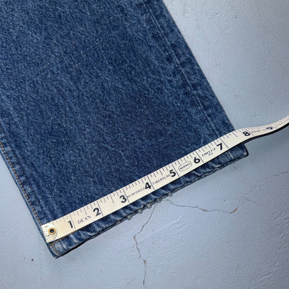 Levis 501 Vintage 80s USA XX Straight Leg Jeans Blue Dark Wash 34x30 Act 32x27