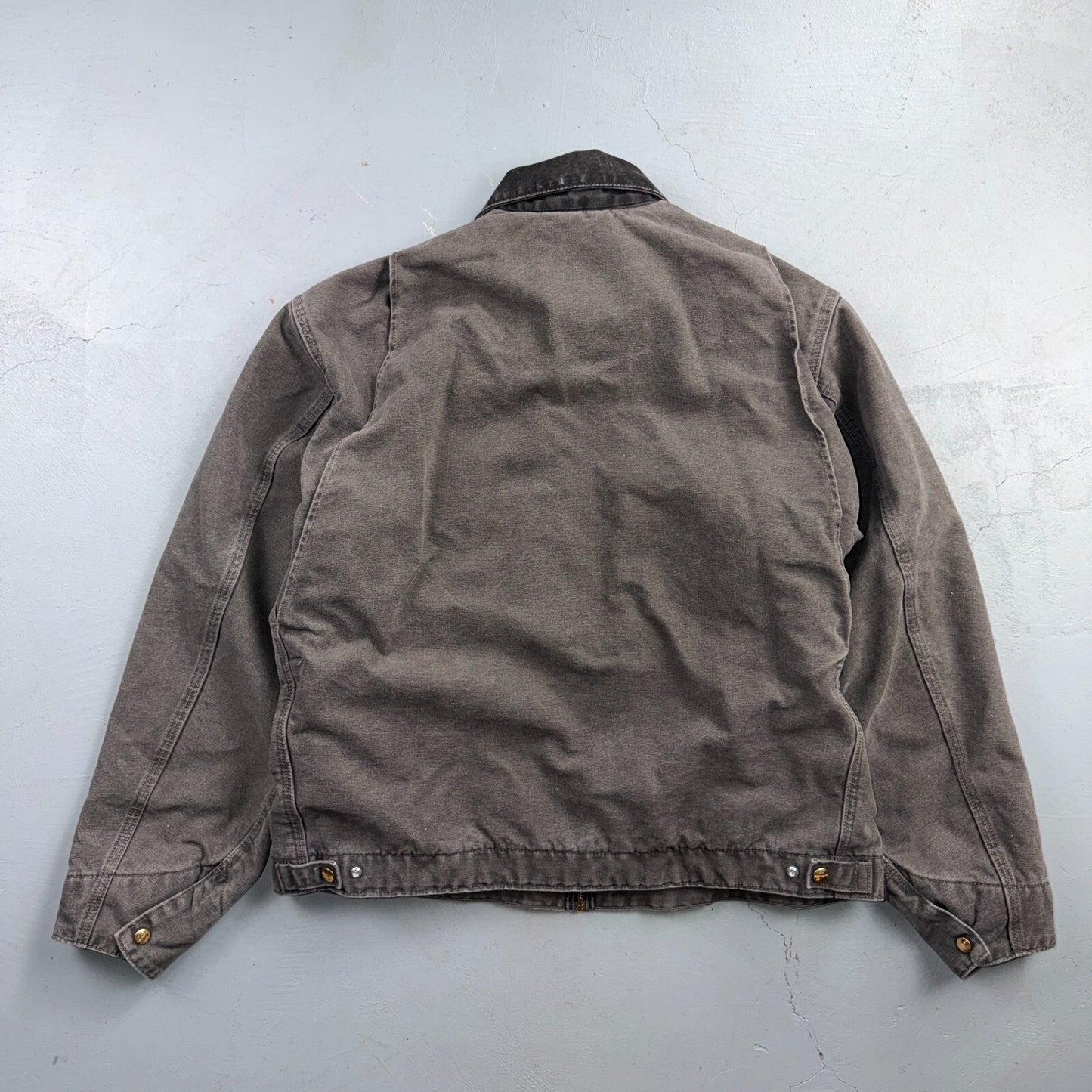 Carhartt Vintage J97 GVL Detroit Blanket Lined Jacket Size XL Tall Gray