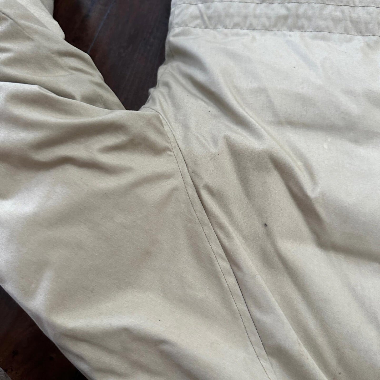 Vintage 1970s 1980s Eddie Bauer Goose Down Puffer Parka Jacket Tan Men's L 70s