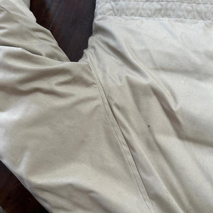 Vintage 1970s 1980s Eddie Bauer Goose Down Puffer Parka Jacket Tan Men's L 70s
